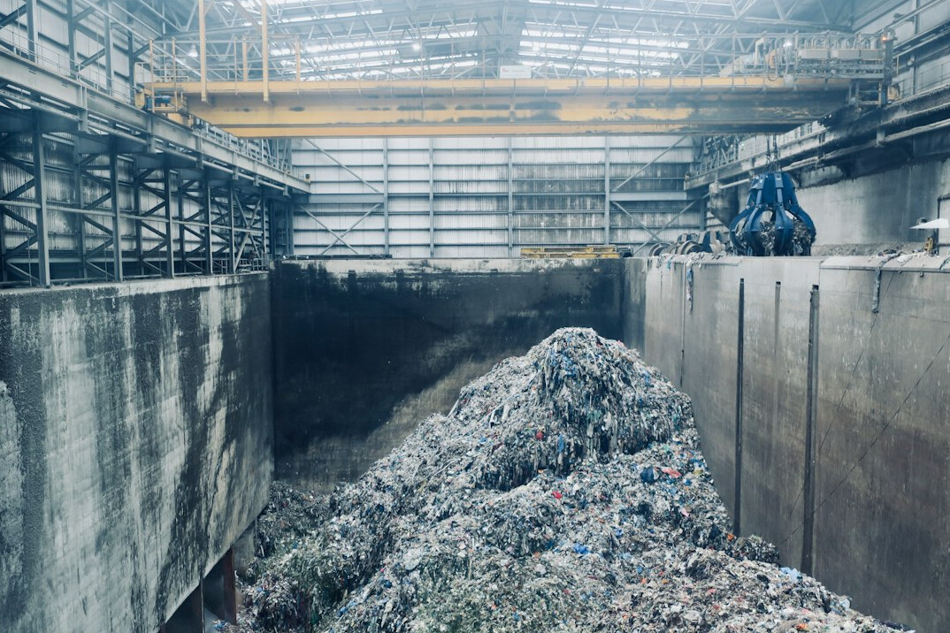 waste sorting facility